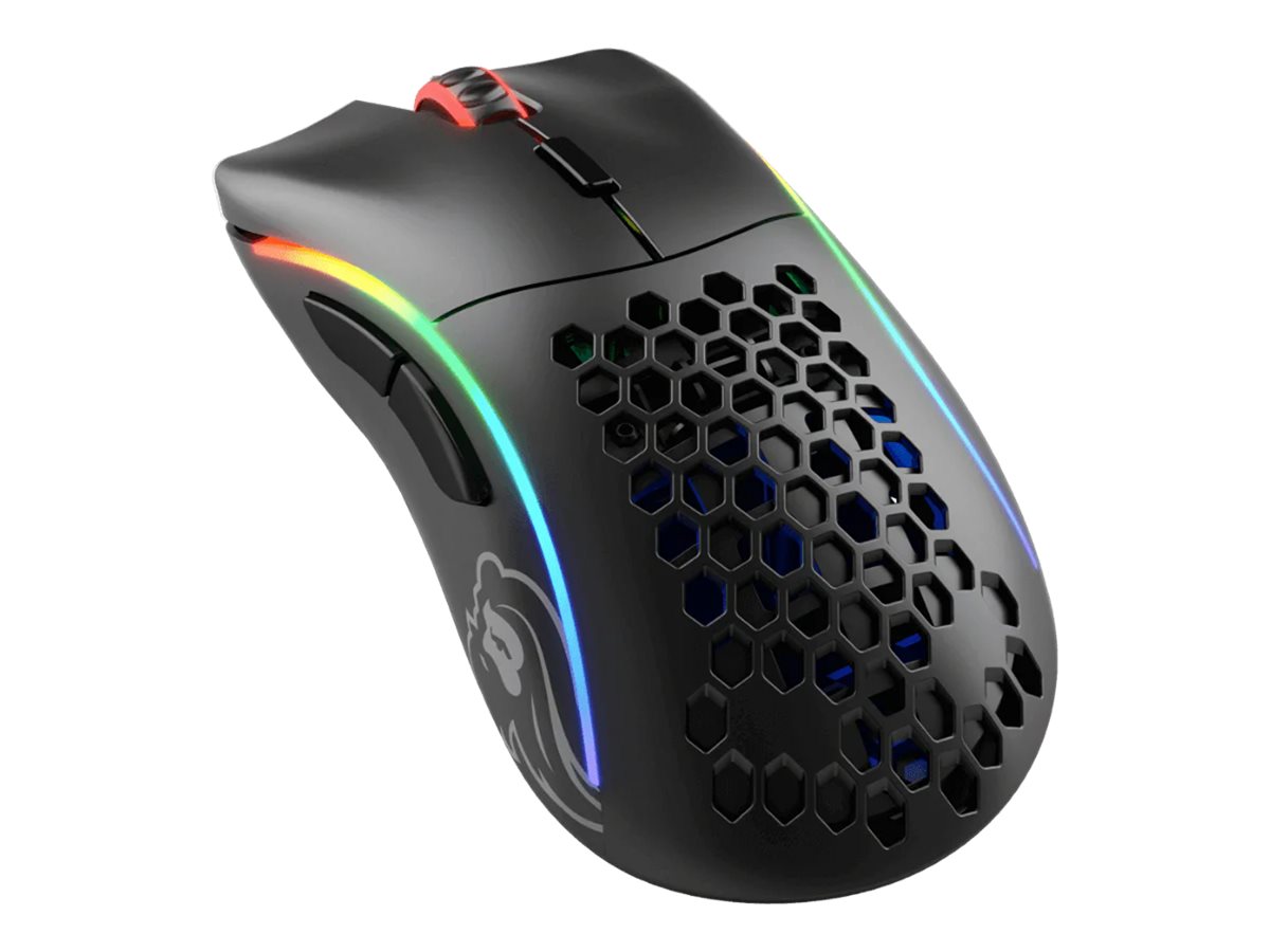 Glorious Model D Wireless Gaming-Maus 19000 DPI 6 Tasten Mattschwarz