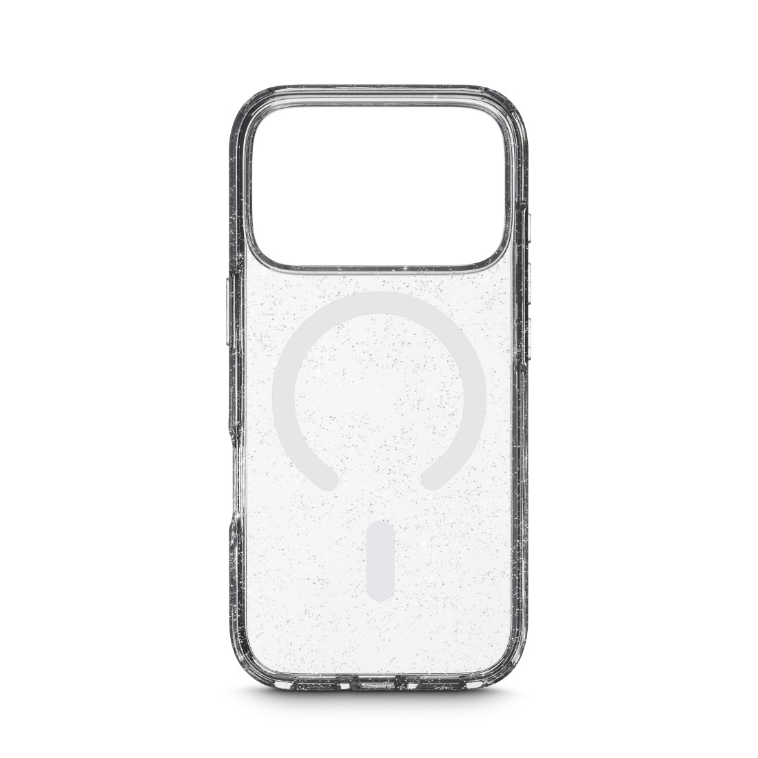 White Diamonds Cover Mag Glitter Handyhülle für Apple iPhone 17 Pro 6,3" Transparent
