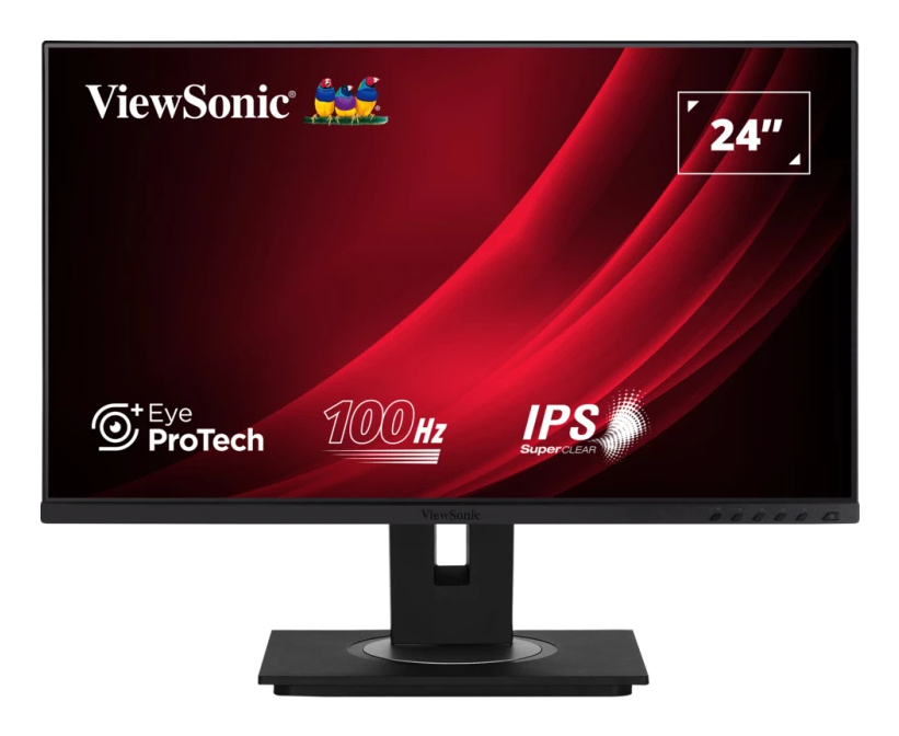ViewSonic VG Series VG2448a-2 24" Full HD IPS LED-Monitor Schwarz