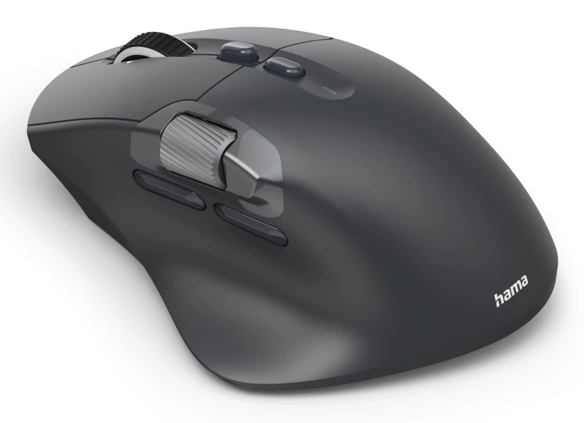 Hama WM-900 Kabellose Maus Optisch 3200 DPI 10 Tasten Schwarz
