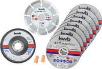 kwb 712041 Trennscheiben-Set 10teilig 115 mm 22.23 mm 10 St. (712041)