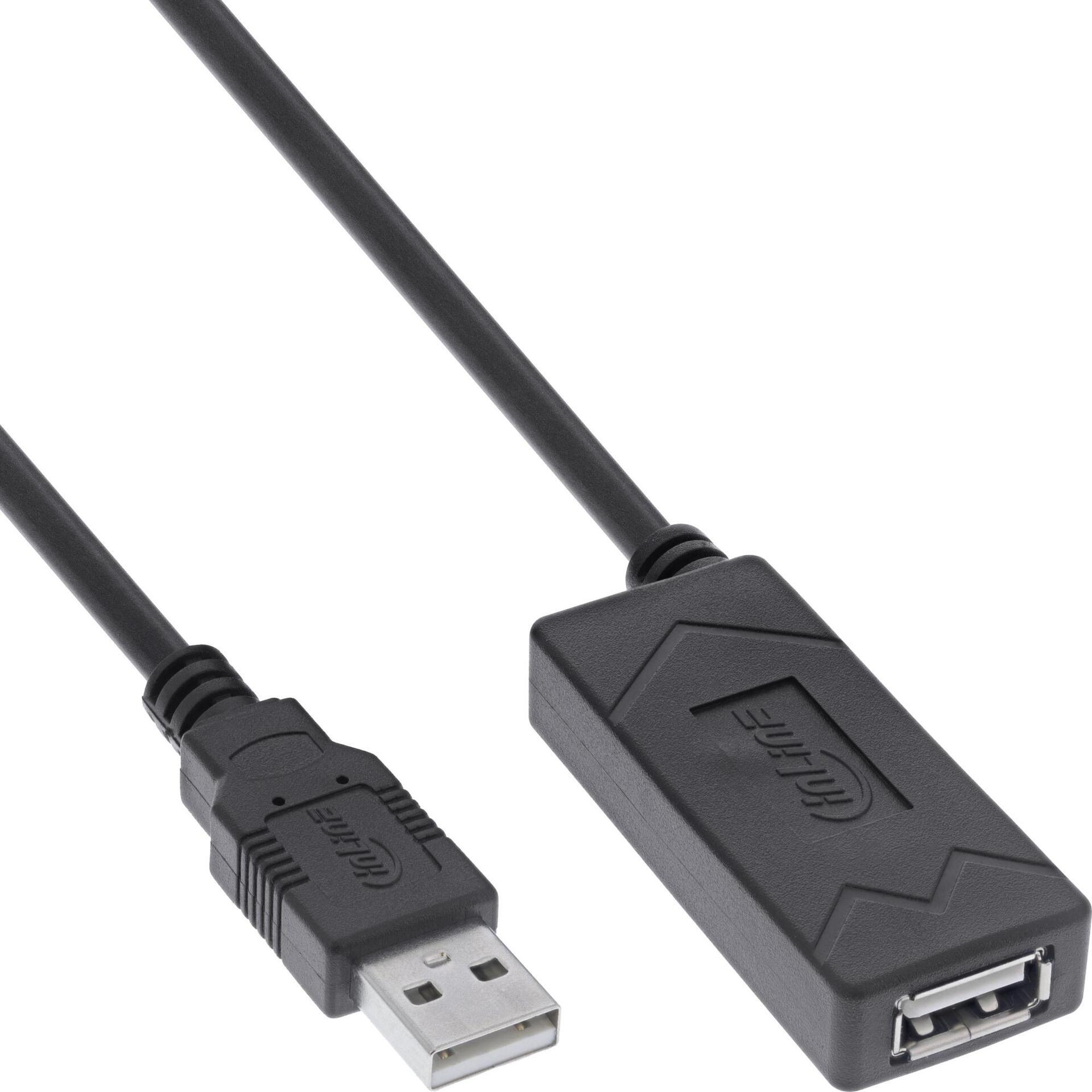 InLine USB 2.0 Aktiv-Verlängerung (34615A)