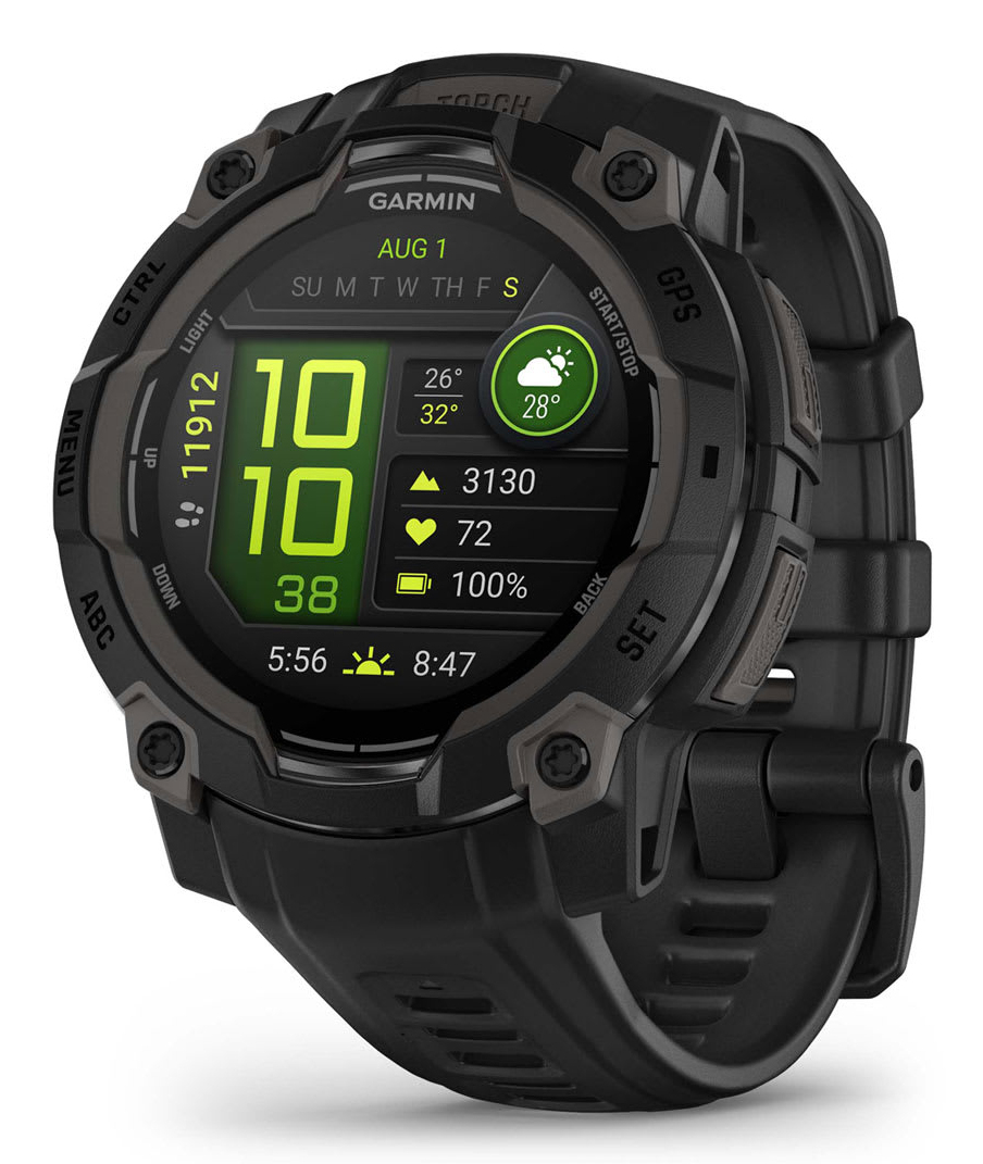 Garmin Instinct 3 AMOLED 1.2" AMOLED 4 GB Schwarz