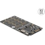Delock Konverter M.2 Key M NVMe SSD> OCuLink SFF-8612 (64294)