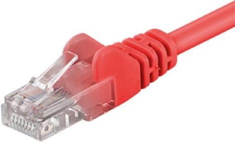 DSIT CAT 5e Netzwerkkabel U/UTP - 20 Meter - Rot - CCA (DC-C55-200)