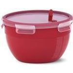 Emsa N1060600 Clip Mikrowellendose, rot (N1060600)