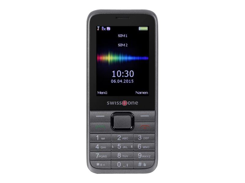 Swisstone SC 560 2.4" Dual-SIM Bluetooth Schwarz