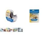 magnetoplan Magnetband im Spender, selbstklebend, schwarz Handabroller mit 5,00 m Magnetband, Breite: 19 mm (15510)