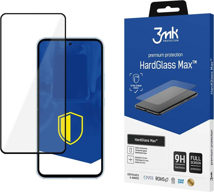 3mk HardGlass MAX Black pro Samsung Galaxy A35/A55 5G (5903108549738)