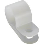 TRU COMPONENTS Befestigungsschelle schraubbar 532032 Bündel-Ø-Bereich 12 mm (max) Natur 25 St.