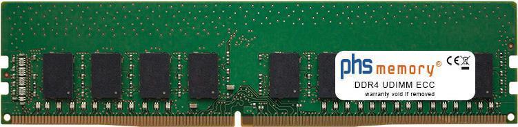 PHS-MEMORY 8GB RAM Speicher für HP ProLiant ML110 Gen9 (G9) DDR4 UDIMM ECC 2400MHz (SP259114)
