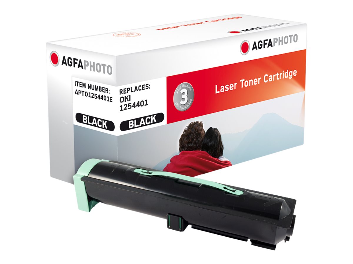 AgfaPhoto Tonerpatrone für OKI ES 9130 (Alternative zu OKI 1254401) 33.000 Seiten Schwarz