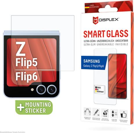 E.V.I. DISPLEX Smart Glass Samsung Galaxy Z Flip5/Z Flip6 (02024)