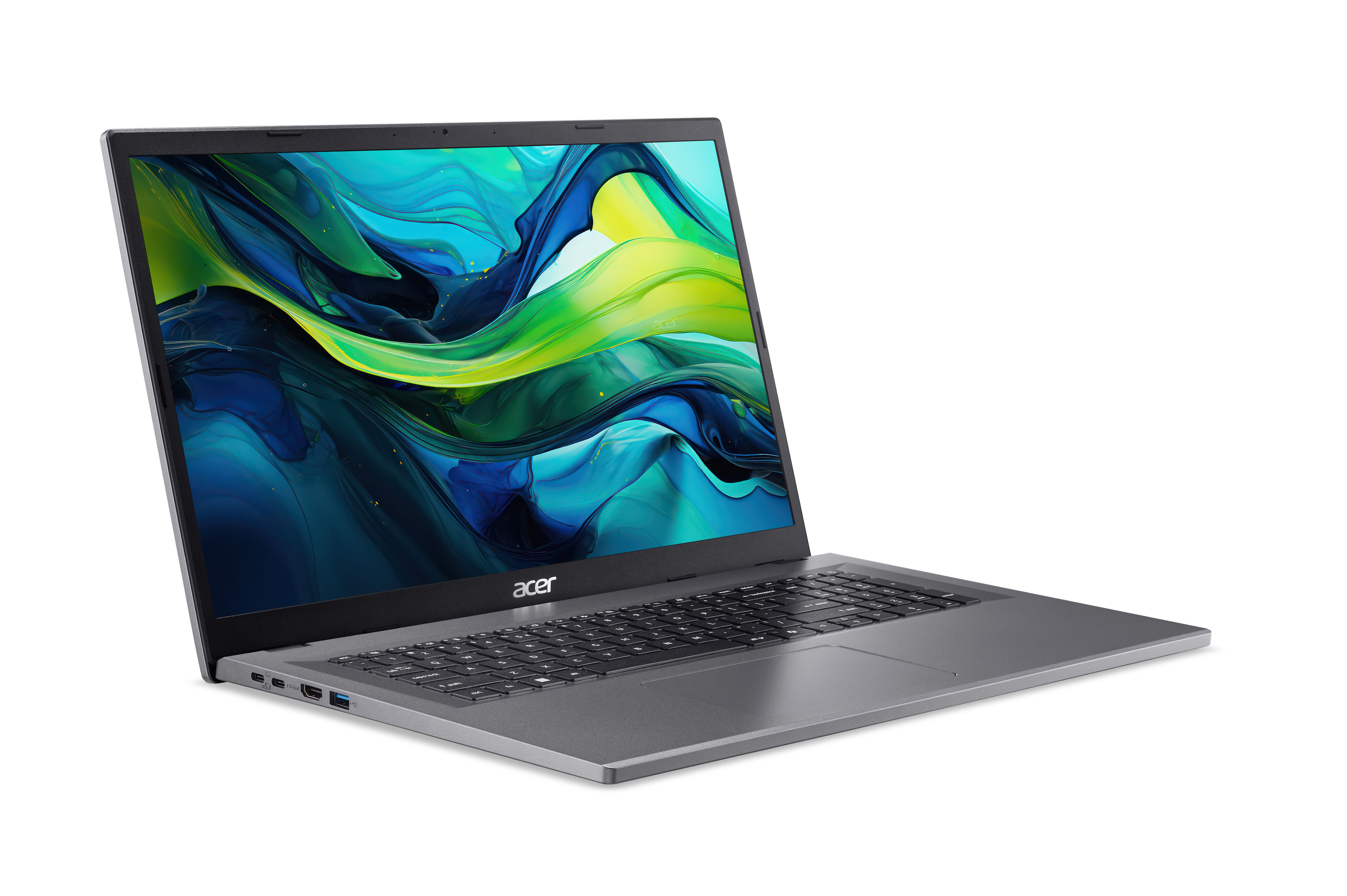 Acer Aspire Go 17 AG17-31P 17.3" Notebook Intel N355 8 GB RAM 512 GB SSD Stahlgrau