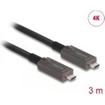 Delock Aktives Optisches USB-C™ Video + Daten + PD Kabel 3 m (84144)