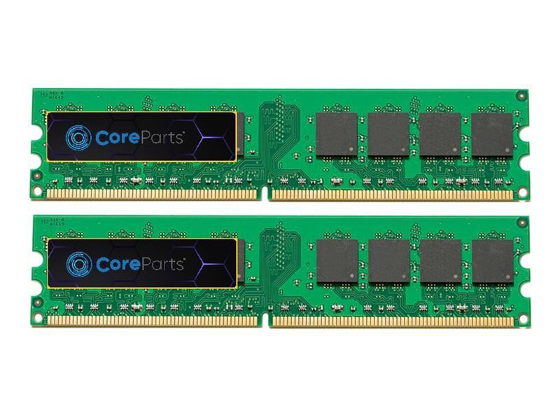 CoreParts MMI0345/8GB DDR2 Speicher-Kit 8 GB RAM 667 MHz PC2-5300 ECC Registriert DIMM 240-PIN Grün