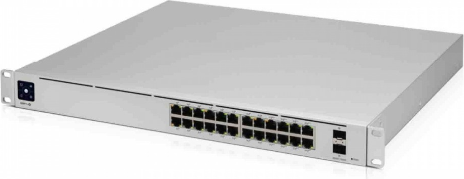 Ubiquiti UniFiSwitch Pro 24 Rackmount Gigabit Managed Switch, 24x RJ-45, 2x SFP+, PoE++, Gen2 (USW-PRO-24-POE) (B-Ware)