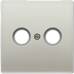 JUNG ES 2990 TV. Produktfarbe: Edelstahl, Markenkompatibilität: JUNG, Material: Edelstahl (ES2990TV)