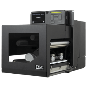 TSC PEX-2000 Serie, 12 Punkte/mm (300dpi), Display, USB, USB-Host, RS232, Ethernet, GPIO, Kit (USB), schwarz Etikettendrucker (Druckmodul), Auflösung: 12 Punkte/mm (300 dpi), Medienbreite (max): 118 mm, Druckbreite (max.): 104 mm, Rollendurchmesser (max.): 90mm, Farbband Kern: 25,4 mm, Geschwindigkeit (max.): 356 mm/Sek, LCD Display, Anschluß: USB (2.0), USB-Host (2x), RS232, Ethernet, GPIO, RAM: 512MB, Flash: 512 MB, inkl.: Kabel (USB), Netzkabel, QSG, Farbe: schwarz (PEX-2340L-A001-0002)