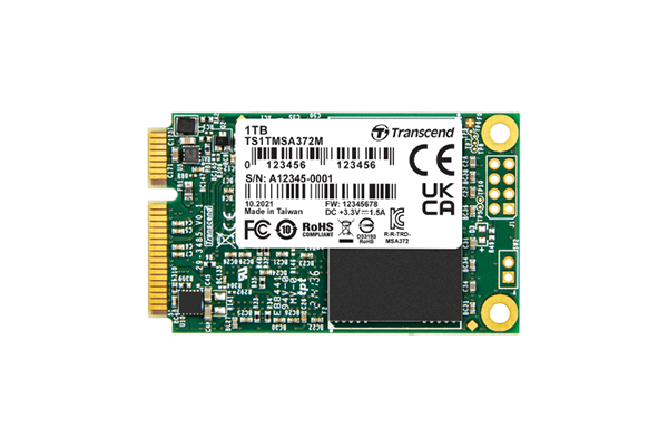 TRANSCEND 128GB mSATA SSD SATA3 (TS128GMSA372M)