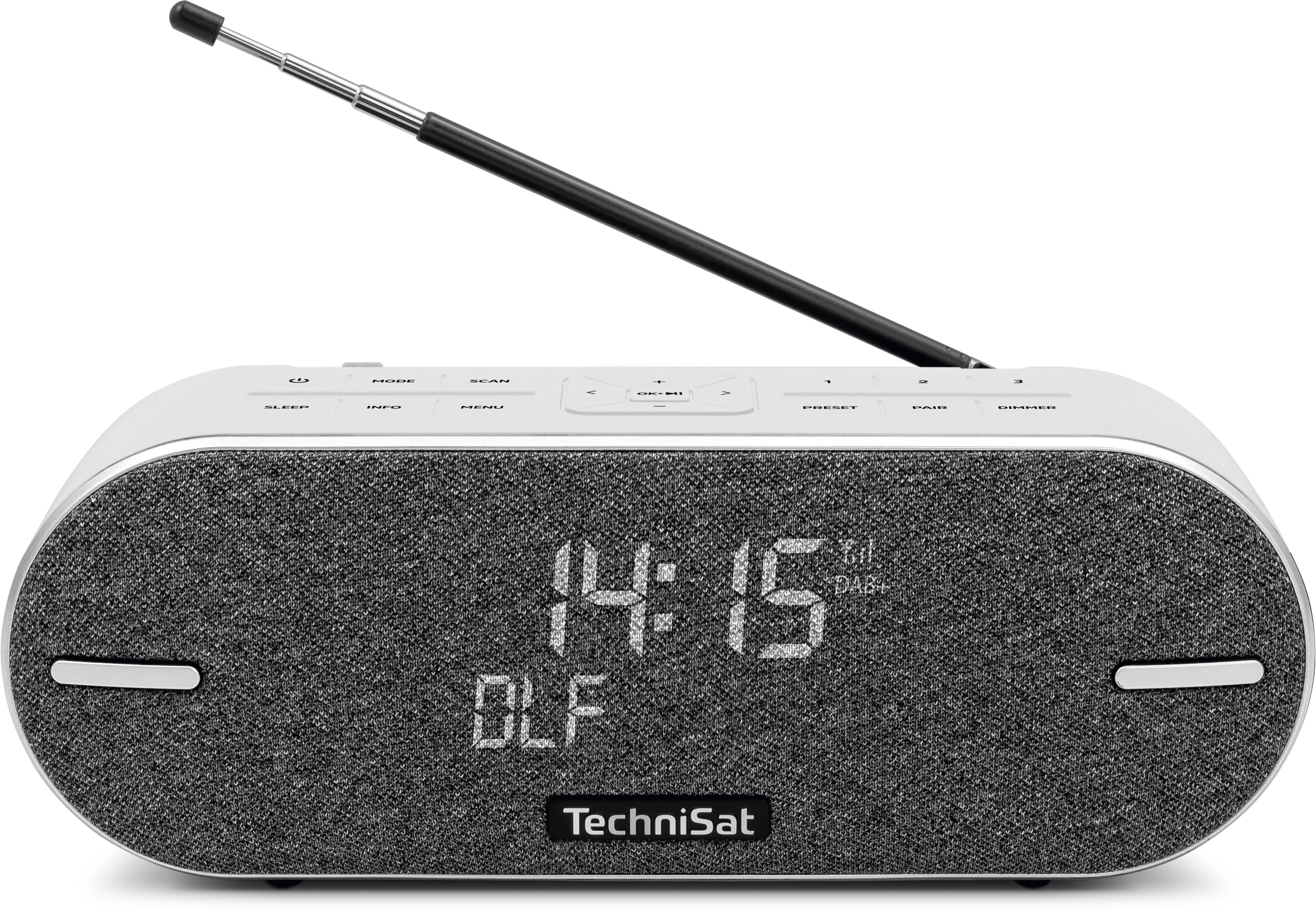 TechniSat DigitRadio BT 2 DAB+ FM 20 h lichtgrau