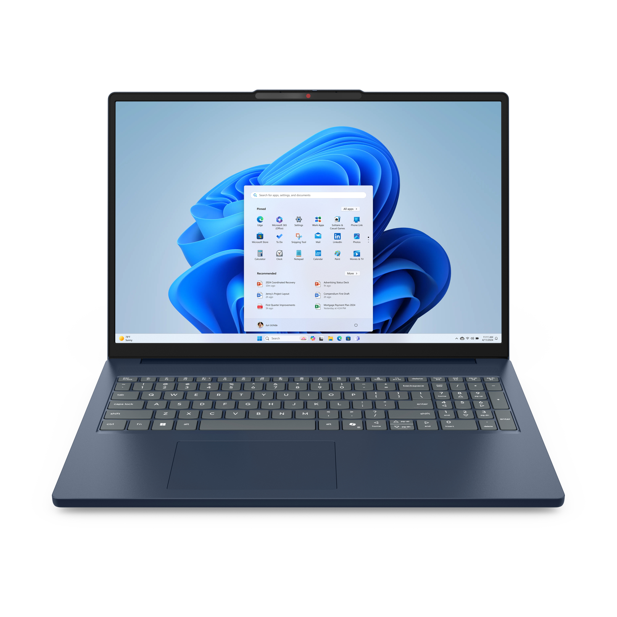 Lenovo IdeaPad Slim 3 16IRH10 16" WUXGA Intel Core i5-13420H 16 GB RAM 1 TB SSD Cosmic Blue