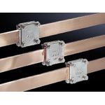 Rittal Plattenklemmen SV SV 3554.000 Stahlblech Passend für Sammelschiene E-Cu 12 x 5 mm (3554.000)