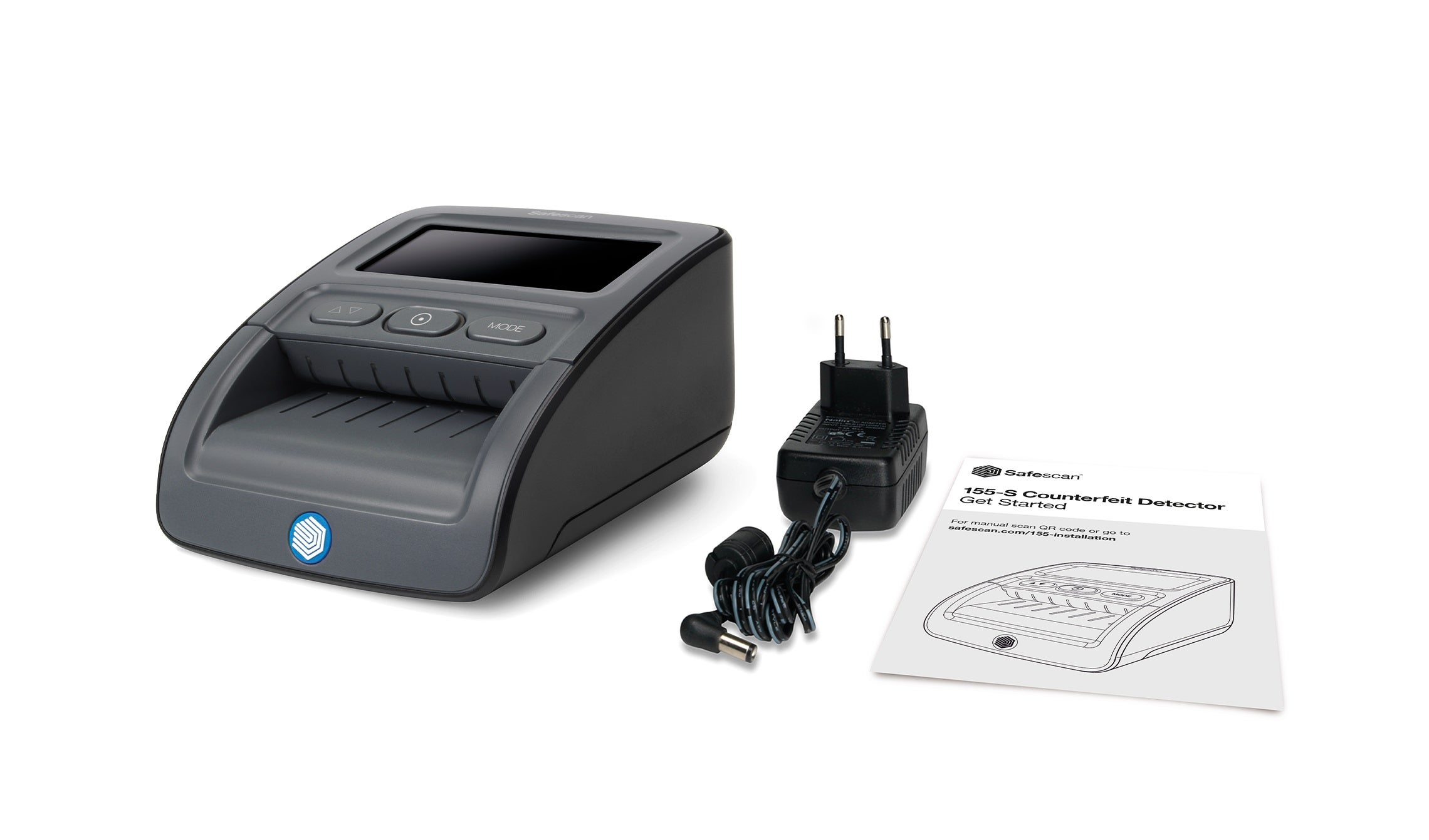 Safescan 155-S Automatischer Geldscheinprüfer Multi-Währung LCD Schwarz