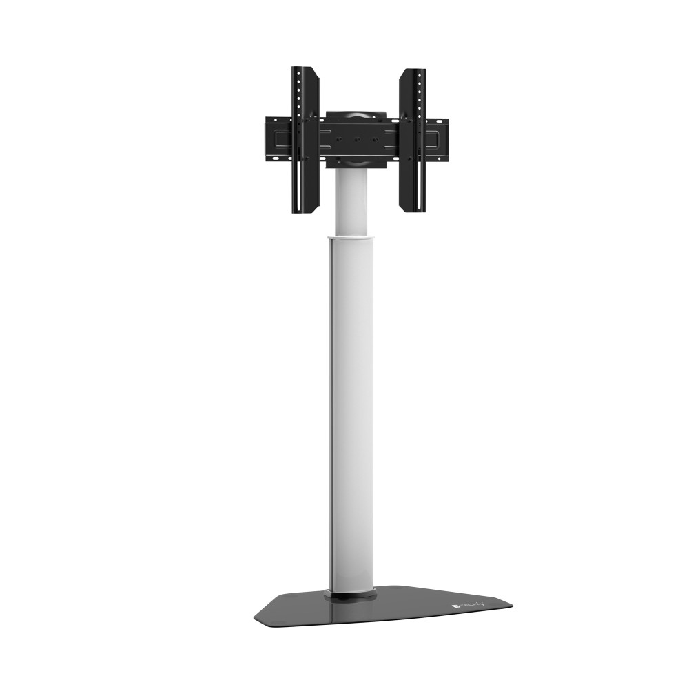 Techly ICA-TR51 TV-Standfuß 32"-65" Aluminium Schwarz, Silber