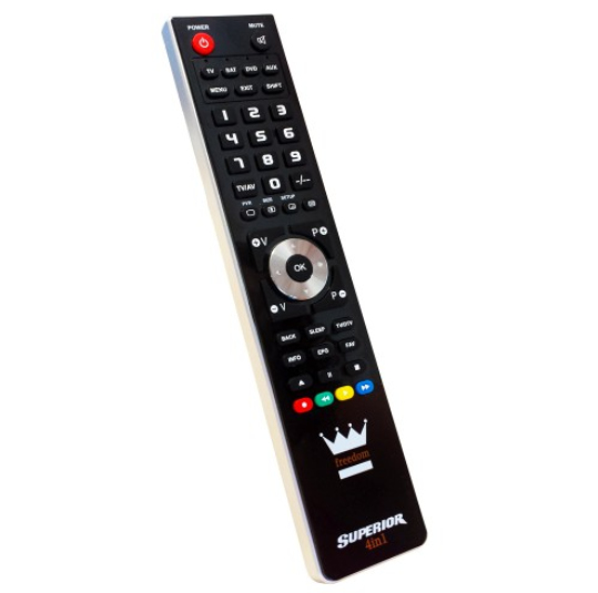 Superior Electronics Freedom Universelle Programmierbare Fernbedienung USB Typ C Schwarz