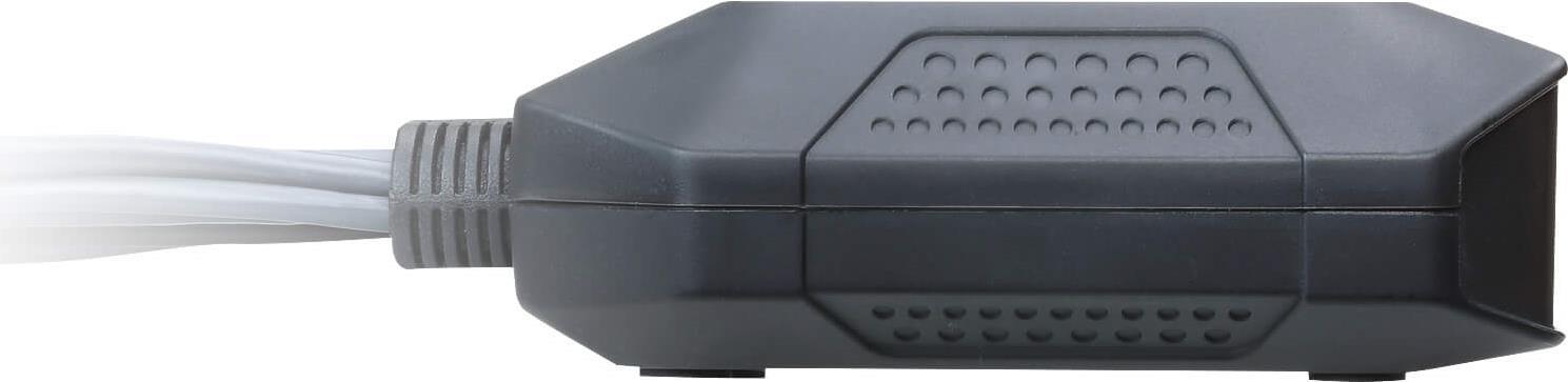 ATEN CS22DP 2-Port USB DisplayPort Kabel-KVM-Switch Schwarz