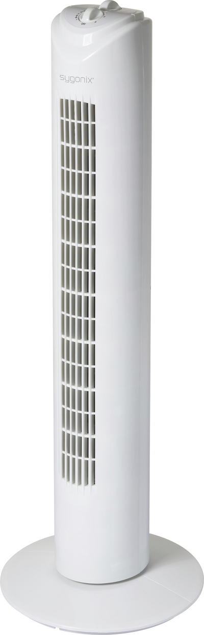 Sygonix Turmventilator 50 W O x H 270 mm 805 Weiß (SY-6627272)