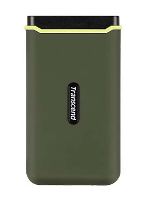 Transcend ESD380C 2 TB SSD USB 3.2 Gen 2x2 Military Green
