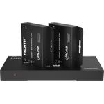 InLine® Video Splitter/Extender, 1x2, Cat.6, HDMI 4K/30Hz, Set (57886A)