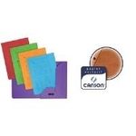 ELBA ULTIMATE Einstellmappe mit 2 Klappen, DIN A4, blau aus 240 g/qm starkem CANSON Karton, Klappen vorgedruckt - 25 Stück (103100)