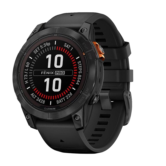 Garmin fenix 7 Pro Solar 1.3" 32 GB Smartwatch Schwarz/Schiefergrau