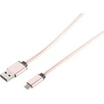 S-Conn 14-11002 USB Kabel 1 m USB 2.0 USB A Micro-USB B Roségold (14-11002)
