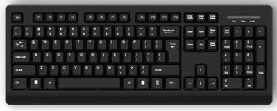 MediaRange MROS109 Tastatur USB QWERTZ Deutsch Schwarz (MROS109)