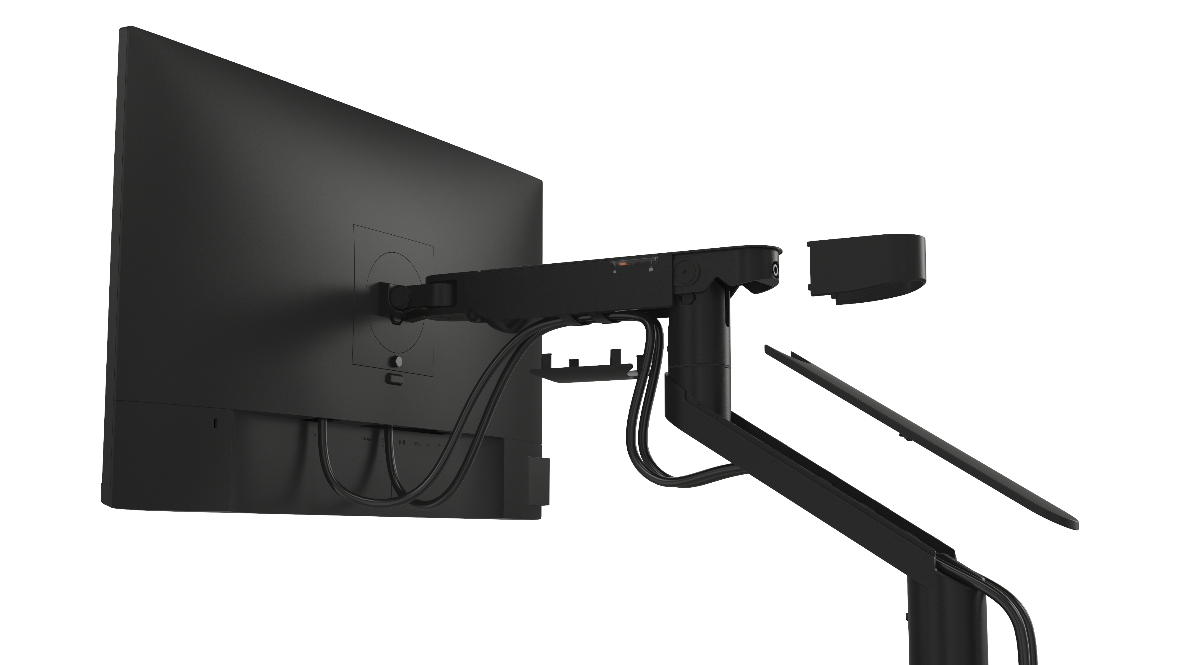 Dell MSA20 Monitorhalterung für LCD-Displays bis 38" VESA 100x100 mm Schwarz
