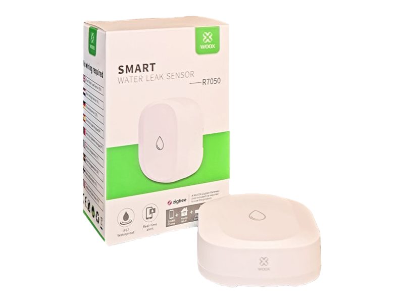 WOOX R7050 Wasserlecksensor ZigBee 3.0 Weiß
