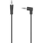 Hama Audio-Kabel, 3,5-mm-Klinken-St. 90° - 3,5-mm-Klinken-St., Stereo, 1,5 m (00205286)