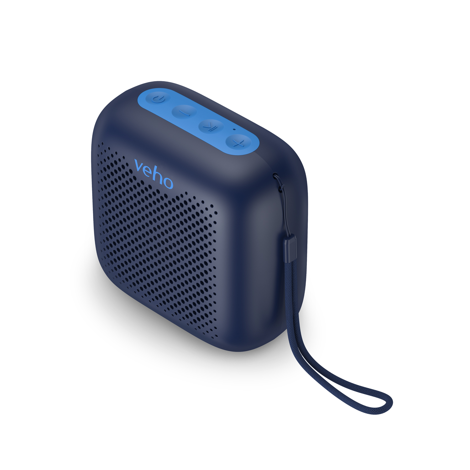 Veho MZ-4 Tragbarer Bluetooth-Lautsprecher Kabellos Blau