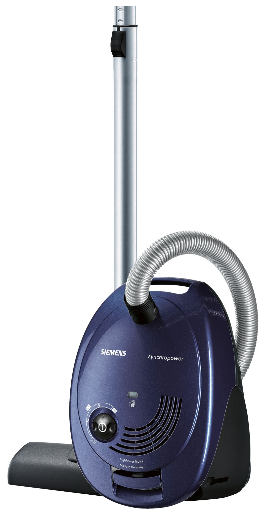 Siemens Synchropower VS06A111 Staubsauger Kanister Mitternachtsblau