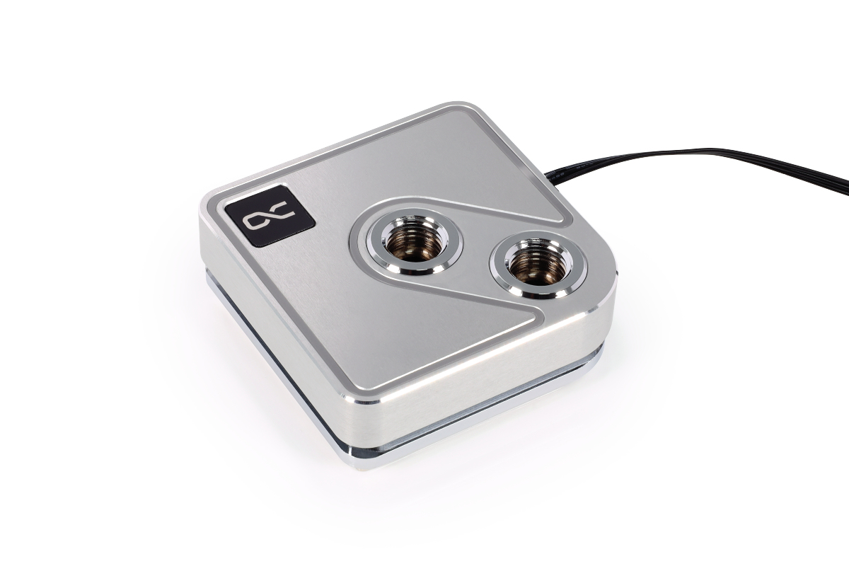 Alphacool Core 1 Aurora CPU-Wasserblock Silber