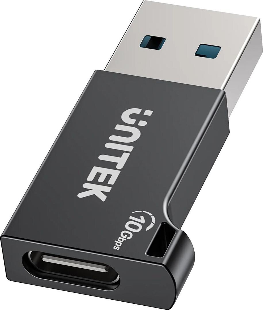 UNITEK ADAPTER USB-A - USB-C 10Gbps M/F (A1049ABK01)