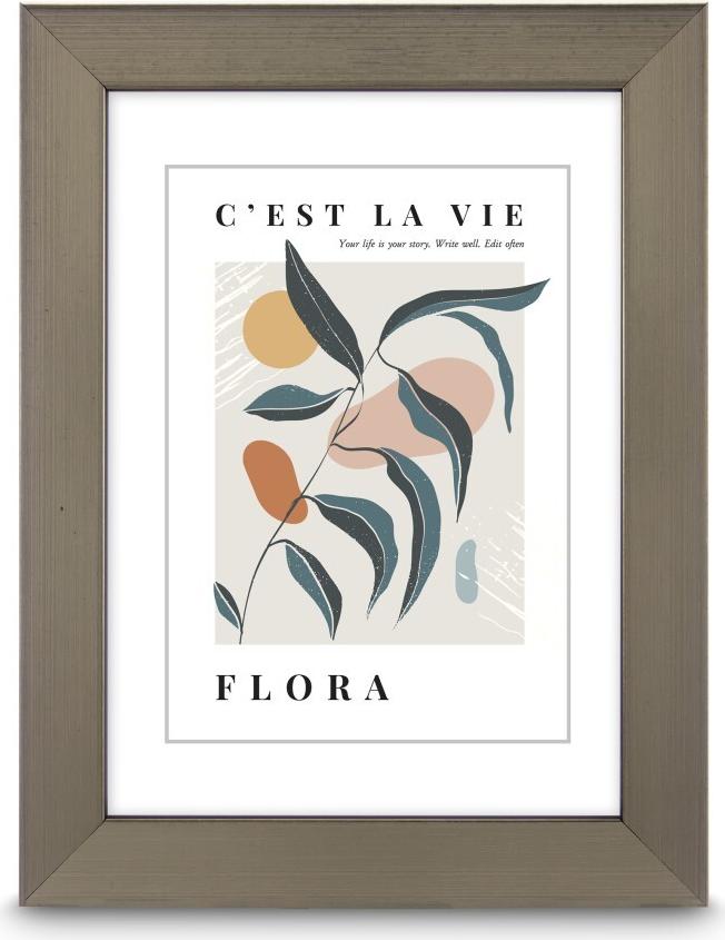 Hama Kunststoffrahmen Flora, Stahl, 15 x 20 cm (00193315)