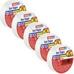 Isolierband -Set Iso Tape 15 mm x 10 m 5 Rollen Weiss (56192-00503-23)