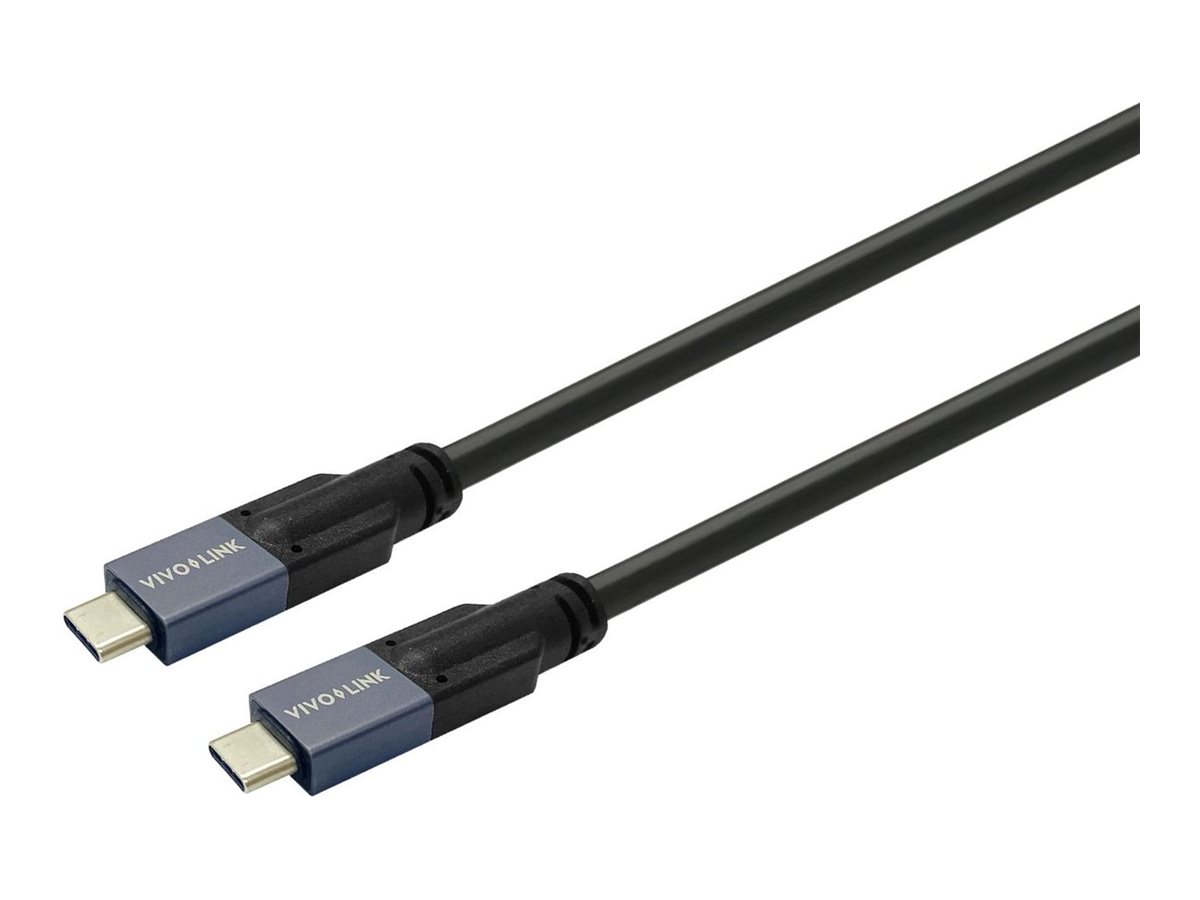 VivoLink PROUSBCMM7.5 USB-C Kabel 7,5 m USB 3.2 Gen 2 Schwarz
