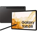 Samsung Galaxy Tab S8 - Tablet - Android - 128 GB - 27.81 cm (11") TFT (2560 x 1600) - microSD-Steckplatz - Graphite