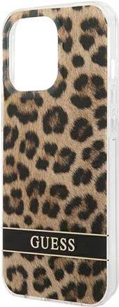 GUESS Hard Cover Leopard Brown, für iPhone 13 Pro,GUHCP13LHSLEOW (GUHCP13LHSLEOW)